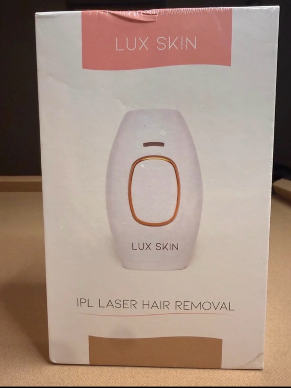 Lux Skin IPL Laser Hair Removal Device – White new in box